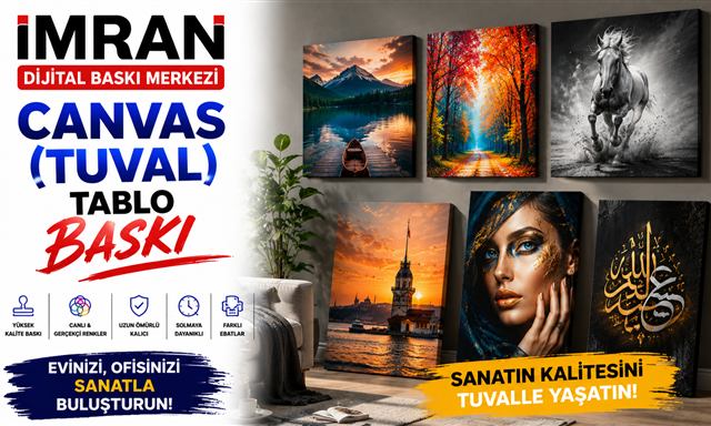 Canvas (Tuval) Tablo Baskı