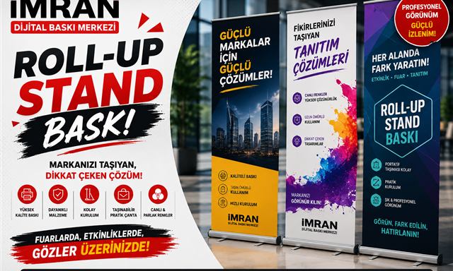 Roll-Up Stand Baskı