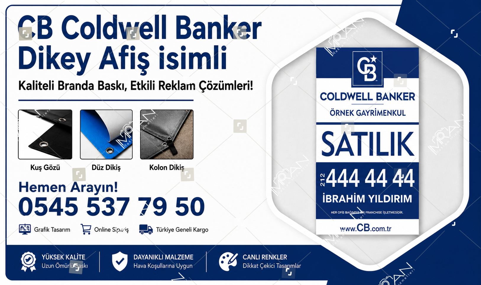 CB Coldwell Banker Dikey Afiş
