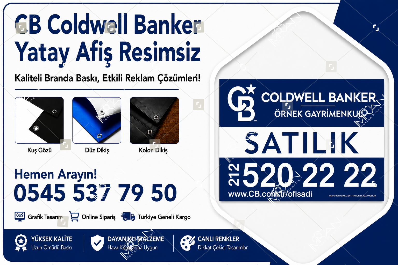 CB Coldwell Banker Yatay Afiş Resimsiz