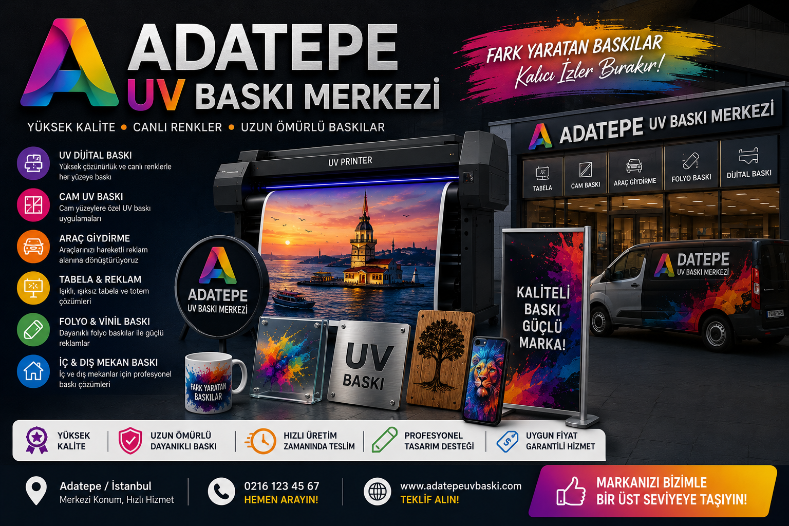 Adatepe UV Baskı Merkezi