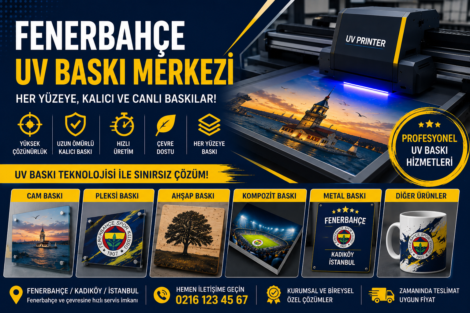 Fenerbahçe UV Baskı Merkezi