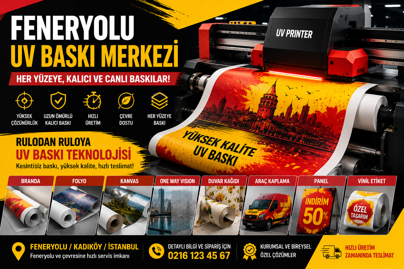 Feneryolu UV Baskı Merkezi