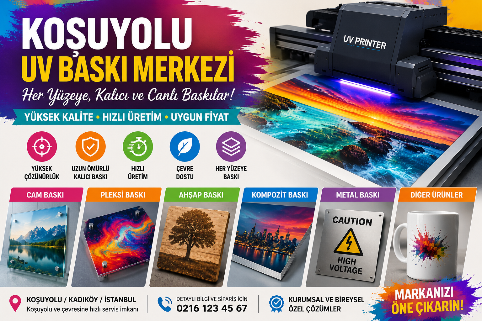 Koşuyolu UV Baskı Merkezi