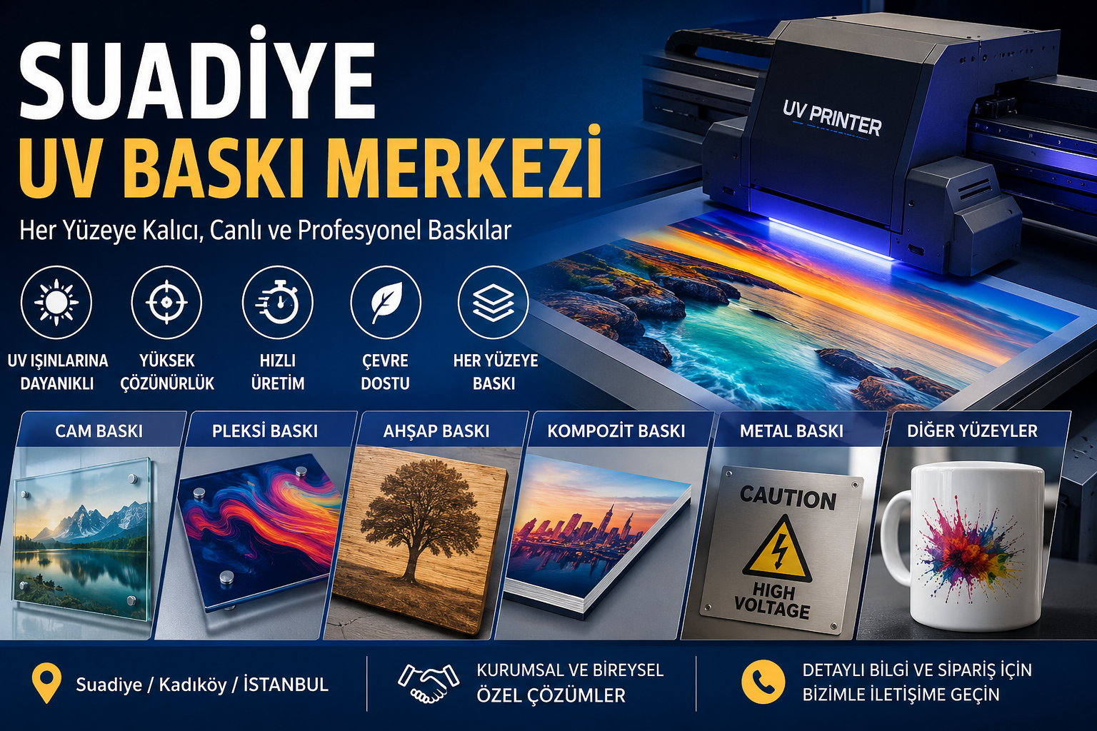 Suadiye UV Baskı Merkezi